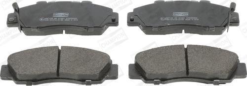 Champion 572393CH - Тормозные колодки, дисковые, комплект abcparts.ee