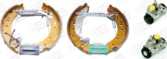 Champion 381425CH - Комплект тормозных колодок, барабанные abcparts.ee