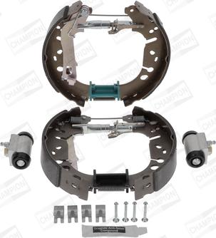 Champion 381503CH - Комплект тормозных колодок, барабанные abcparts.ee