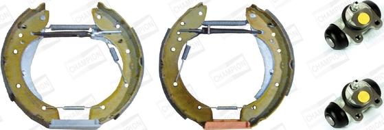 Champion 381353CH - Комплект тормозных колодок, барабанные abcparts.ee