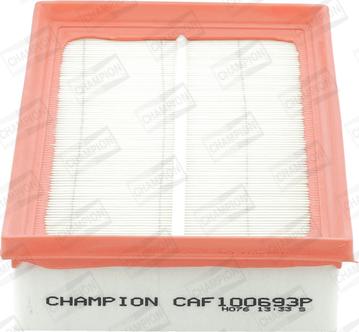 Champion CAF100693P - Воздушный фильтр двигателя abcparts.ee
