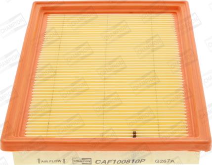 Champion CAF100810P - Воздушный фильтр двигателя abcparts.ee