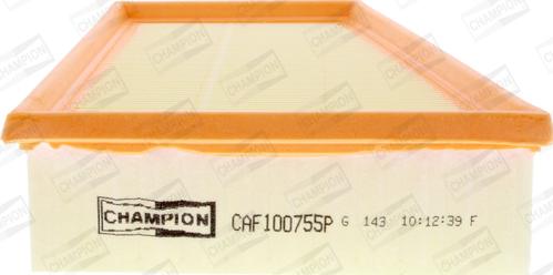 Champion CAF100755P - Воздушный фильтр двигателя abcparts.ee