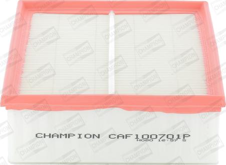 Champion CAF100701P - Воздушный фильтр двигателя abcparts.ee