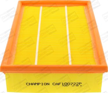 Champion CAF100722P - Воздушный фильтр двигателя abcparts.ee