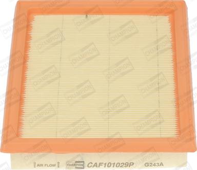 Champion CAF101029P - Воздушный фильтр двигателя abcparts.ee