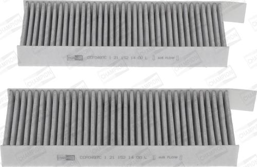 Champion CCF0497C - Фильтр воздуха в салоне abcparts.ee