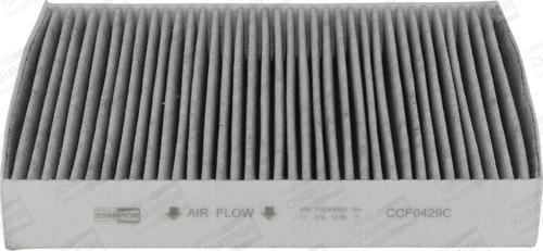 Champion CCF0429C - Фильтр воздуха в салоне abcparts.ee