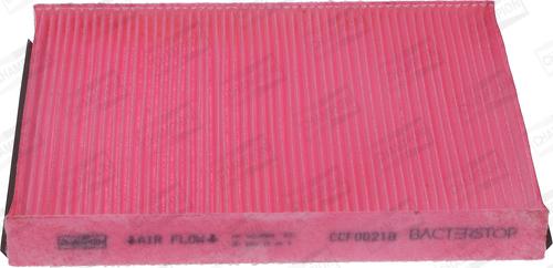 Champion CCF0021B - Фильтр воздуха в салоне abcparts.ee