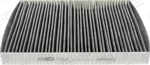 Champion CCF0021C - Фильтр воздуха в салоне abcparts.ee