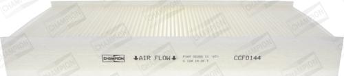 Champion CCF0144 - Фильтр воздуха в салоне abcparts.ee