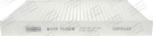 Champion CCF0143 - Фильтр воздуха в салоне abcparts.ee