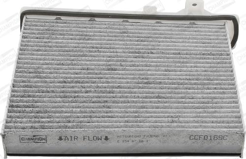 Champion CCF0169C - Фильтр воздуха в салоне abcparts.ee
