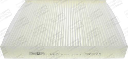 Champion CCF0109 - Фильтр воздуха в салоне abcparts.ee