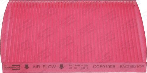 Champion CCF0100B - Фильтр воздуха в салоне abcparts.ee