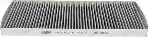 Champion CCF0209C - Фильтр воздуха в салоне abcparts.ee