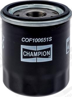 Champion COF100651S - Масляный фильтр abcparts.ee