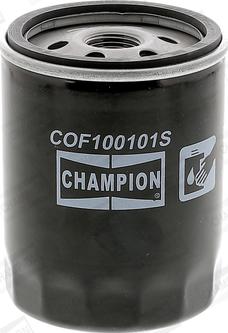 Champion COF100101S - Масляный фильтр abcparts.ee