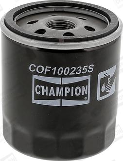 Champion COF100235S - Масляный фильтр abcparts.ee