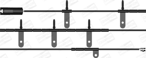 Champion WWI270 - Сигнализатор, износ тормозных колодок abcparts.ee