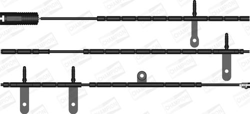 Champion WWI271 - Сигнализатор, износ тормозных колодок abcparts.ee
