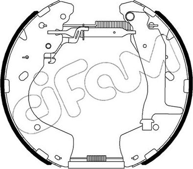 Cifam 151-522 - Piduriklotside komplekt abcparts.ee