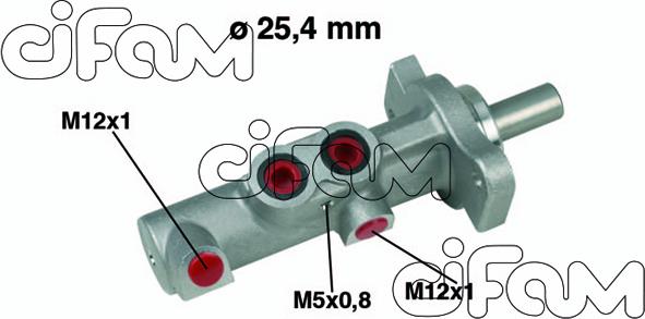 Cifam 202-425 - Peapiduri silinder abcparts.ee