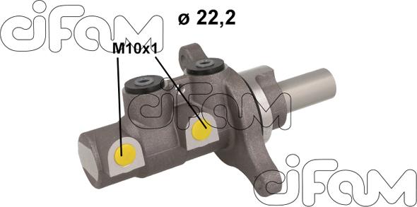 Cifam 202-1151 - Главный тормозной цилиндр abcparts.ee