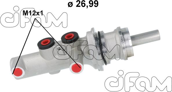 Cifam 202-1188 - Главный тормозной цилиндр abcparts.ee