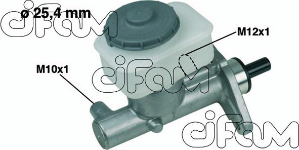 Cifam 202-321 - Главный тормозной цилиндр abcparts.ee