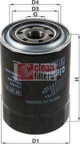 Clean Filters DF 827/A - Масляный фильтр abcparts.ee