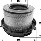 Clean Filters MA1486 - Õhufilter abcparts.ee