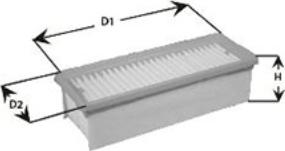 Clean Filters MA3182 - Воздушный фильтр двигателя abcparts.ee