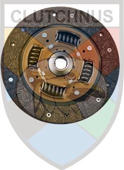 Clutchnus SMJ24 - Диск сцепления, фрикцион abcparts.ee