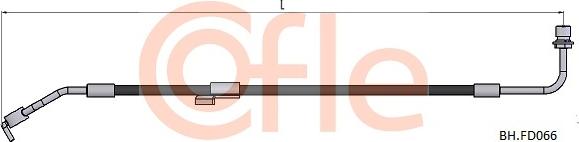 Cofle 92.BH.FD066 - Тормозной шланг abcparts.ee