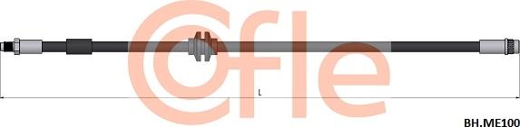 Cofle 92.BH.ME100 - Тормозной шланг abcparts.ee