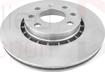 Comline AND6887 - Тормозной диск abcparts.ee