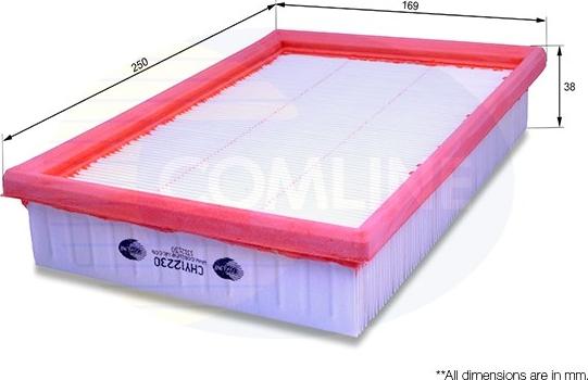 Comline CHY12230 - Воздушный фильтр двигателя abcparts.ee