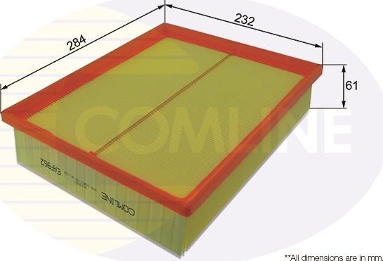 Comline EAF962 - Воздушный фильтр двигателя abcparts.ee