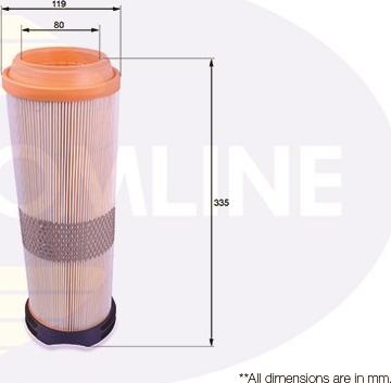 Comline EAF579 - Воздушный фильтр двигателя abcparts.ee