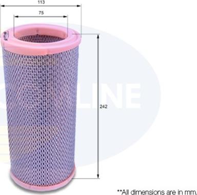 Comline EAF045 - Воздушный фильтр двигателя abcparts.ee