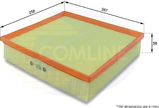 Comline EAF345 - Õhufilter abcparts.ee
