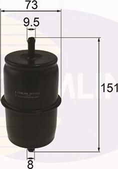 Comline EFF302 - Топливный фильтр abcparts.ee