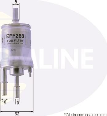 Comline EFF268 - Топливный фильтр abcparts.ee