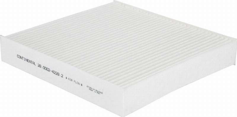 CONTINENTAL 28.0002-4228.2 - Фильтр воздуха в салоне abcparts.ee