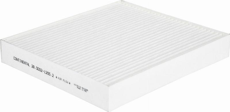 CONTINENTAL 28.0002-1205.2 - Фильтр воздуха в салоне abcparts.ee