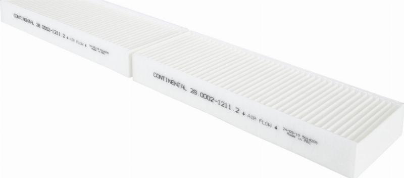 CONTINENTAL 28.0002-1211.2 - Фильтр воздуха в салоне abcparts.ee