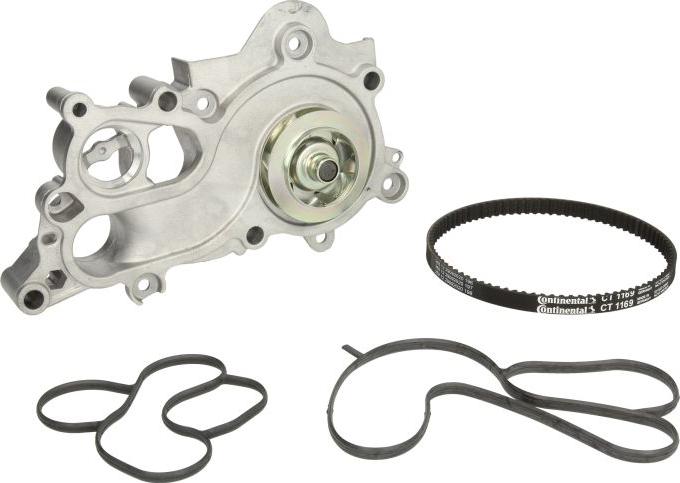 CONTINENTAL CT 1169 WP1 - Водяной насос + комплект зубчатого ремня ГРМ abcparts.ee
