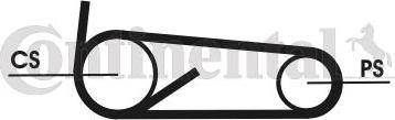 CONTINENTAL 4PK922 ELAST T1 - Поликлиновый ременный комплект abcparts.ee