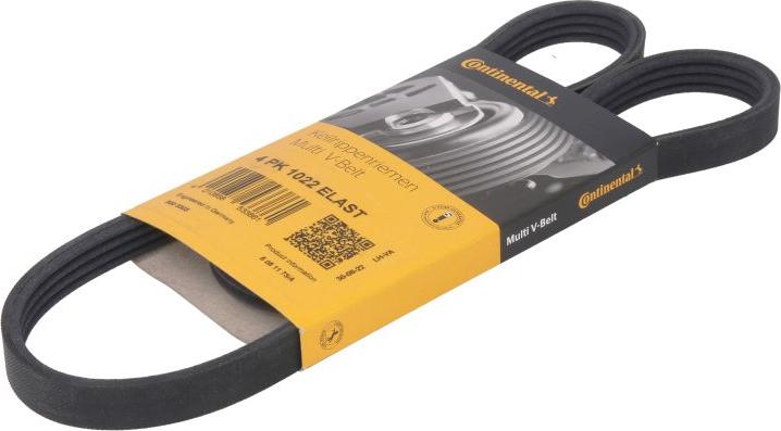 CONTINENTAL 4PK1022 ELAST - Поликлиновой ремень abcparts.ee